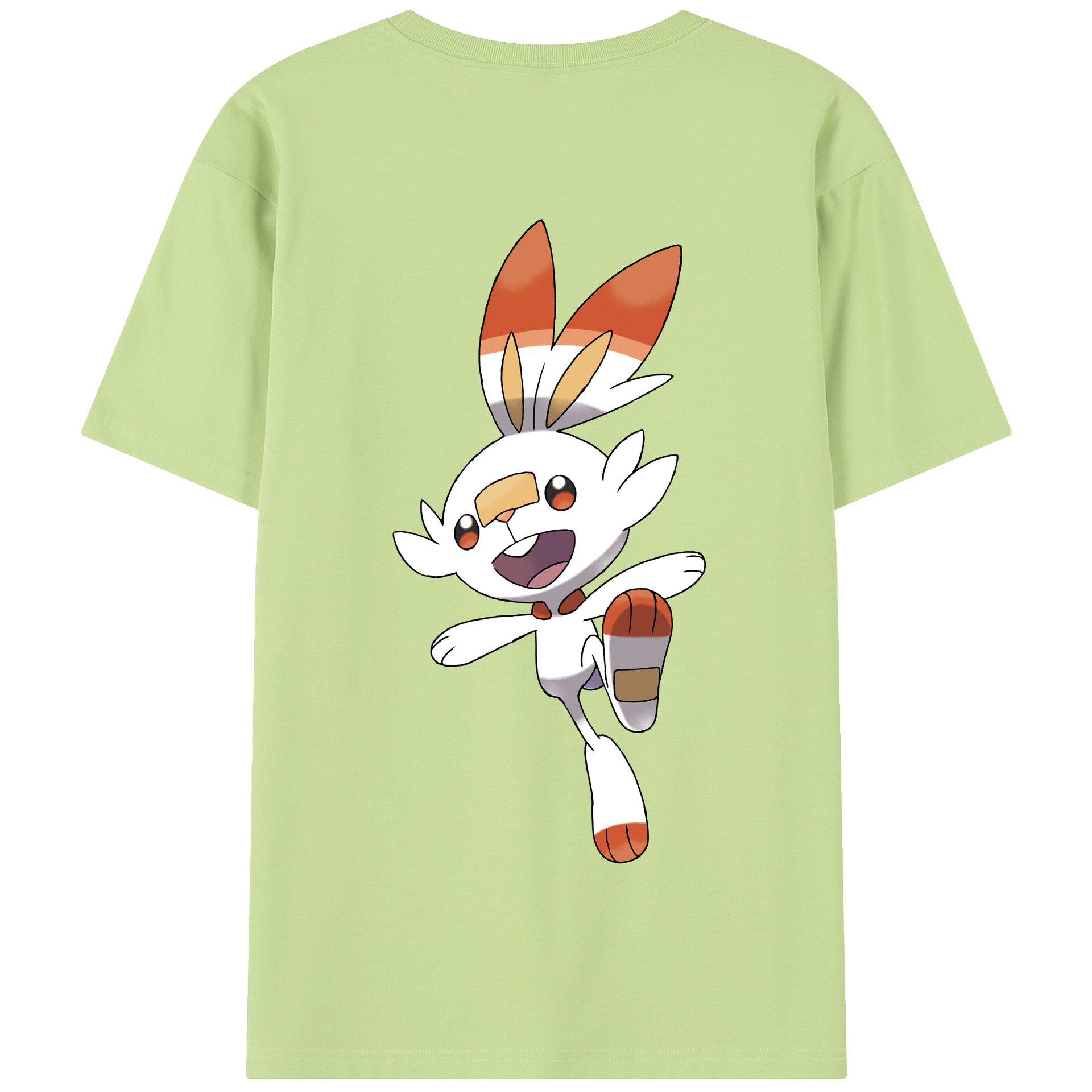 （画像用） ポケットモンスター Pokémon 綿100％半袖Tシャツ（背面プリント）